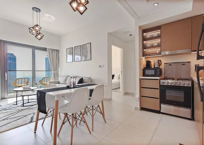 Sea & City Views - Burj Crown - 5 Min Walk To Mall